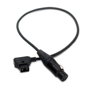 D-tap V-mount Battery to NEUTRIK XLR 3-pin Female for SmallRig RC Light/Audio - Picture 1 of 3