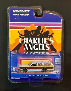 Ford Ltd Country Squire 1979 Greenlight Green Machine Chase - Imagen 1 de 2