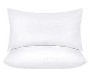 Utopia Bedding Decorative Throw Pillow Inserts (2 Pack, White), 12x20 - Picture 1 of 2
