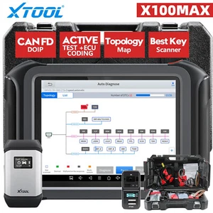 XTOOL X100MAX Auto Key Programming Diagnostic Scanner IMMO ECU Programming KC501 - Picture 1 of 23