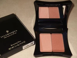 Illamasqua Bronzing Duo - Glint & Writhe - Soft Luminous Peach & Golden Tan - Picture 1 of 12