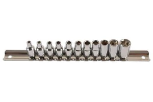 (BS) Juego de enchufes láser 3399 en riel - BA 1/4"D 11 piezas - Imagen 1 de 1
