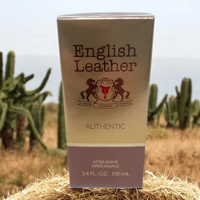 NEW English Leather Authentic After Shave for Men 3.4oz 100 mL Splash Sealed - Image 1 of 4