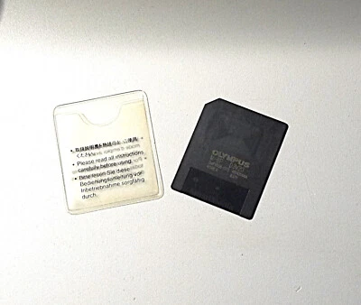 Olympus 8MB-3.3 Smart Media Card w/Case. Used. VG-EXC. - Image 1 of 2