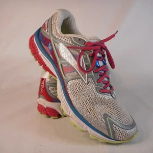 Brooks Ravenna 6 Womens Running Shoes Silver Pink Athletic Sneakers Size 9.5 - Picture 1 of 9