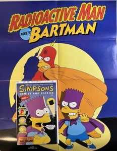 SIMPSONS COMICS AND STORIES #1 ~ Póster ~ 1993 ~ Primera aparición - Imagen 1 de 8