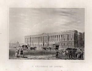PARIS ANCIEN & HISTORIQUE / LA COLONNADE DU LOUVRE - Imagen 1 de 1