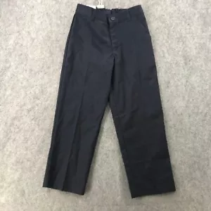 Real School Uniforms Boys Size 8H Husky Flat Front Back Elastic Waistband NWT - Picture 1 of 12