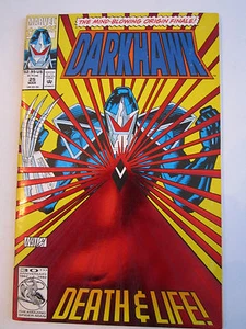 1992 DARKHAWK COMIC BOOK - 30TH ANNIVERSARY ISSUE - VERY NICE CONDITION OFC1 - Picture 1 of 2