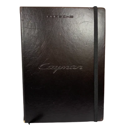 Porsche Cayman Engineers Diary Code of the Curve Moleskin Calendar UNUSED - Image 1 of 4