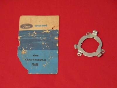 NOS 1968 1969 MUSTANG HORN BUTTON PLATE Ford C8AZ-13A809-B Galaxie Fairlane Foto 1 de 2