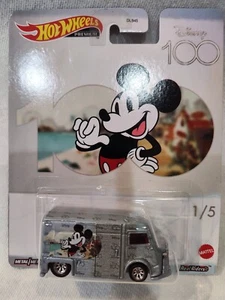 CITROEN TYPE H MICKEY MOUSE Hot Wheels DISNEY 100th 2023 Premium Real Riders - Picture 1 of 3