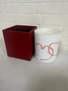 Cartier Aroma Candle White Red Novelty Goods Interior Authentic New In Box - Picture 1 of 14