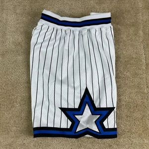Mitchell & Ness Orlando Magic Shorts L 44 100% Authentic Custom Pockets 92 93 - Picture 1 of 11