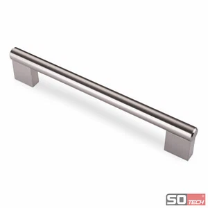 SO-TECH® Stangengriff Edelstahloptik massiv Ø 14mm 192-1194 mm Möbelgriff Griff - Bild 1 von 19