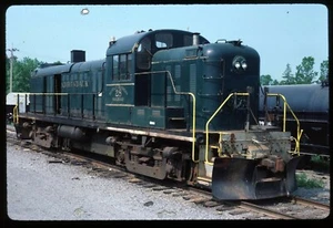 Original Rail Slide - BSRR Buffalo Southern Adirondack 28 Hamburg NY 6-1986 - Picture 1 of 1