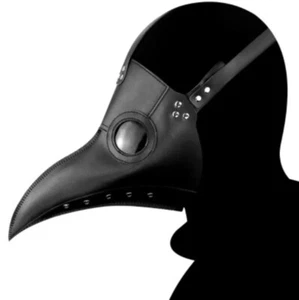 Faux Leather Steampunk Plague Doctor Mask - Picture 1 of 5