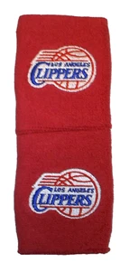 Los Angeles Clippers Red 4" Reebok Wrist Sweatbands - 1Pair - Picture 1 of 1