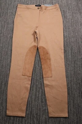 Pantalones al tobillo ajustados Talbots parches de cuero sintético preppy para mujer 6 nuevos con etiqueta Foto 1 de 4