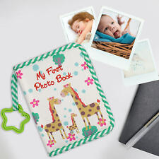 Soft Baby Photo Album Small Photo Album for Unisex Children Birthday Gifts