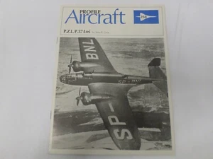Vintage Flugzeug Profil Publikationen PZLP 37 Los # 258 von Jerzy B Cynk - Bild 1 von 6