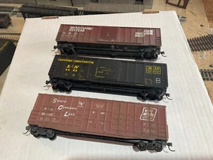 Seaboard System SCL L&N boxcars ho scale 3 pack - Picture 1 of 3