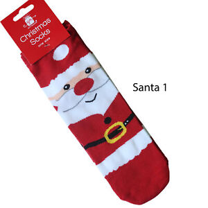 Neuheit Weihnachten Socken Santa - Einheitsgröße