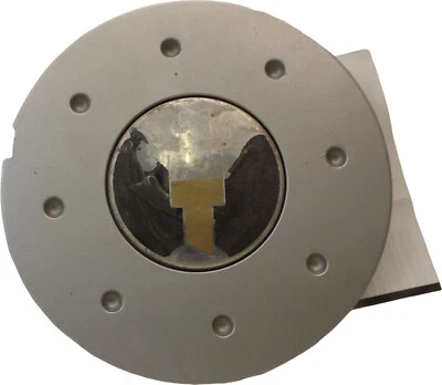 Tampa de roda central Chevrolet Aveo 2004-2008 usada fabricante de equipamento original 96452310 - Imagem 1 de 4