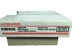 Ademco V15PACK VISTA-15P Power Pak Kit w/ Keypad, PIR & Sounder NOS in box - Picture 1 of 10