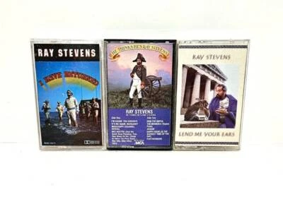 3 Vintage Ray Stevens Cassette Tapes I Have Returned Lend Me Your Ears - Image 1 of 2