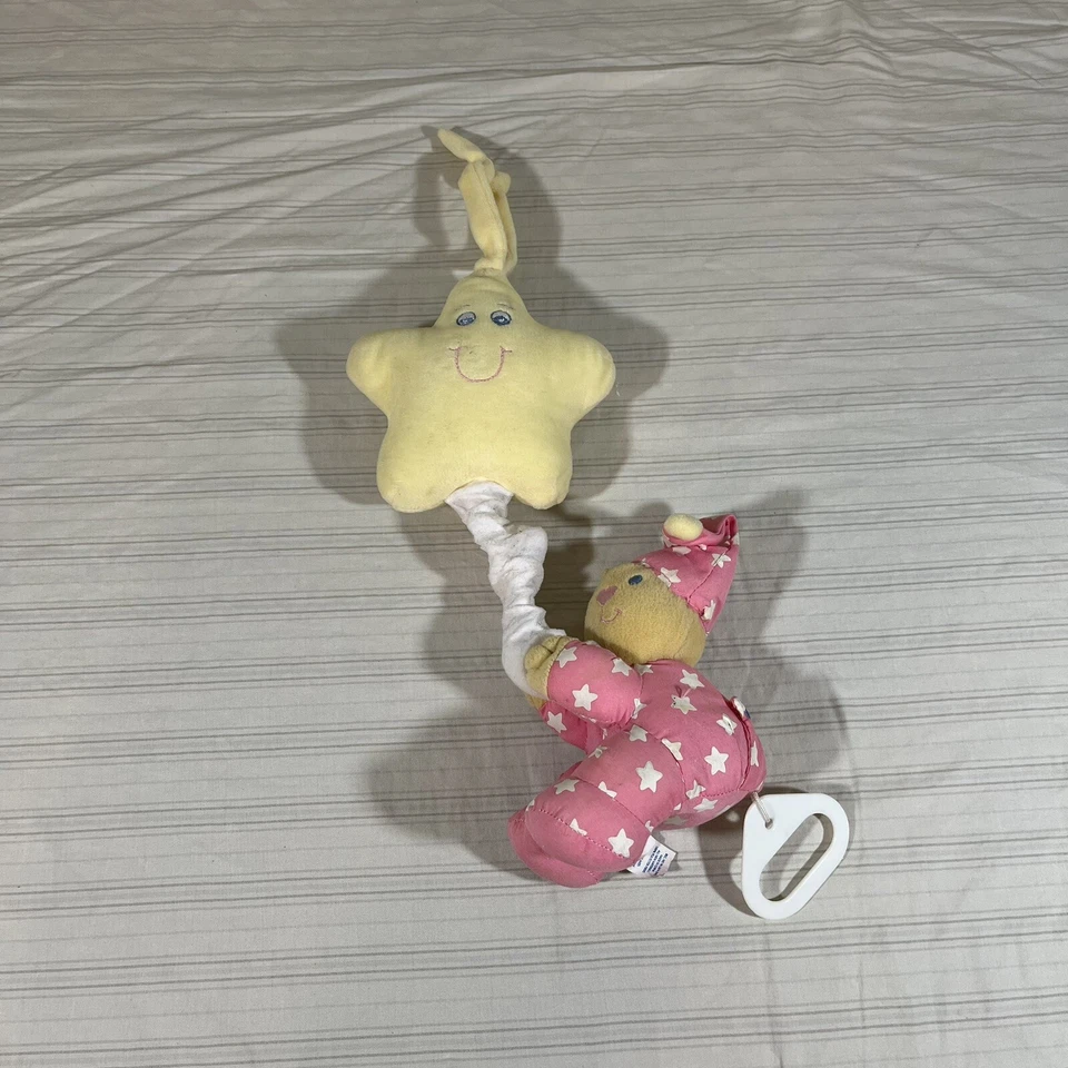 De Colección Niños II Cuna Musical Oso Rosa Peluche Twinkle Little Star 1998 L1 Foto 1 de 4