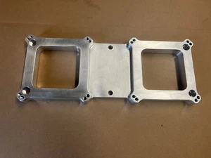 ADAPTADOR DE CARBURADOR SOBREALIMENTADOR SOPLADOR 8V-71 8V71 PARA HOLLEY WEIAND BDS BBC - Imagen 1 de 2