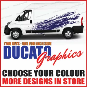 Fiat Ducato Grafik Streifen Aufkleber Decal Wohnmobil Citroen Relais Boxer dc25 - Bild 1 von 2