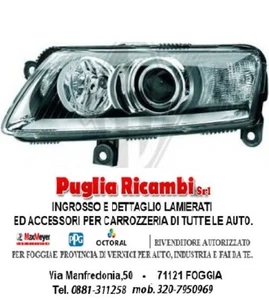 FARO SX BIXENON A LED CON AFS AUDI A6 08> (ORIGINALE AUDI) - Foto 1 di 2