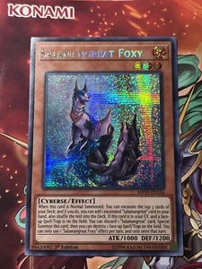 Yugioh Salamangreat Foxy MP19-EN154 Secret Rare 1st Ed NM Near Mint - Picture 1 of 1