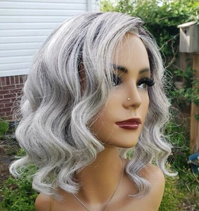 Belle Tress Biscotti Babe Wig CHROME NEW w/tags LACEFRONT MONOTOP - Picture 1 of 9