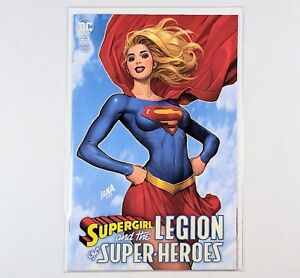 Supergirl and the Legion Of Superheroes #23 SDCC Trade Variant David Nakayama