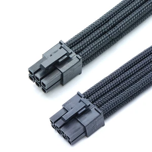 6pin to 8pin pcie GPU Video Card Cable Asus G20 ROG Power Supply 30cm Shakmods - Picture 1 of 2