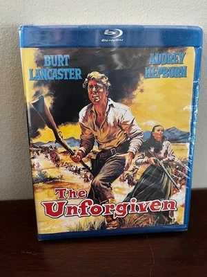 THE UNFORGIVEN (1960, NEW BLU OOP Western Burt Lancaster Audrey Hepburn Foto 1 de 2