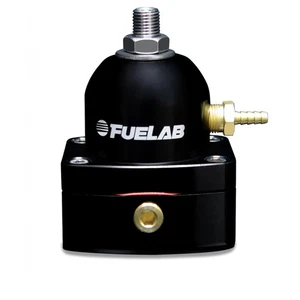 Fuelab Fuel Pressure Regulator 25-90 PSI (2) -6AN In (1) -6AN Return | Black - Picture 1 of 3