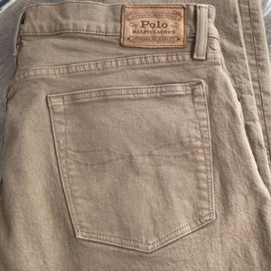 Polo Ralph Lauren Men's 36X30 Khaki Hampton Relaxed Straight Leg Denim Jeans - Picture 1 of 11