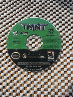 TMNT (Nintendo GameCube, 2007) Teenage Mutant Ninja Turtles SOLO DISCO funcionando Foto 1 de 4