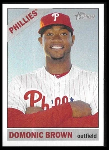 2015 Topps Heritage #137 Domonic Brown - Picture 1 of 2
