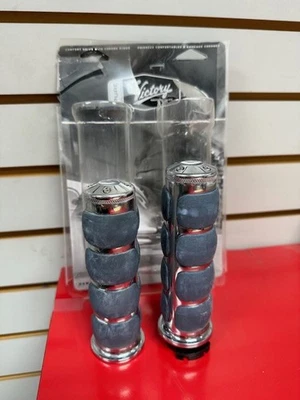 2874838-266 VICTORY MOTOCICLETAS agarre confort negro OEM Foto 1 de 2