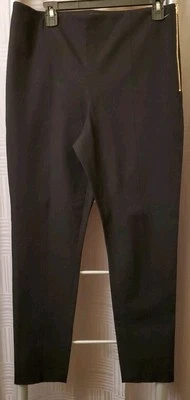 Pantalones Club Monaco Mujer 12 Negro Baetah Legging Pierna Recta Tobillo Foto 1 de 4