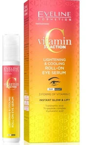 Eveline Cosmetics Vitamin C 3X Action Illuminating Eye Serum Roll-on 15ml - Bild 1 von 1