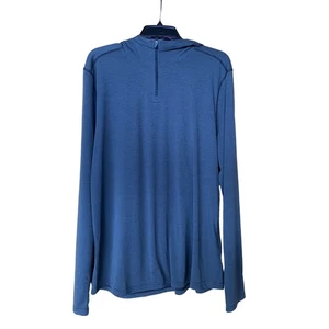 Under Armour Threadborne Herren großer Hoodie Heat Gear Viertelreißverschluss Oberteil neu mit Etikett - Bild 1 von 4