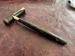 Parker Vacumatic Junior Third Generation Golden Brown Fountain Pen Vintage C1930 - Picture 1 of 16