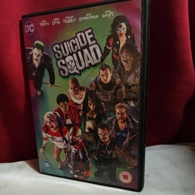 Suicide Squad (DVD, 2016) DC Comics Movie Jared Leto Will Smith Margot Robbie - Image 1 of 3