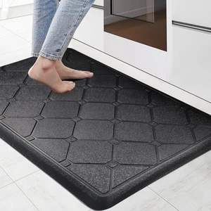 Kitchen Mat 1/2 Inch Thick Waterproof Kitchen Rug, Cushioned Anti Fatigue Mats f - Picture 1 of 7